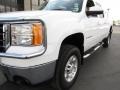 2008 Summit White GMC Sierra 2500HD SLT Z71 Crew Cab 4x4  photo #16