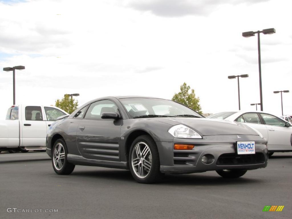 2003 Eclipse GTS Coupe - Titanium Pearl / Midnight photo #2