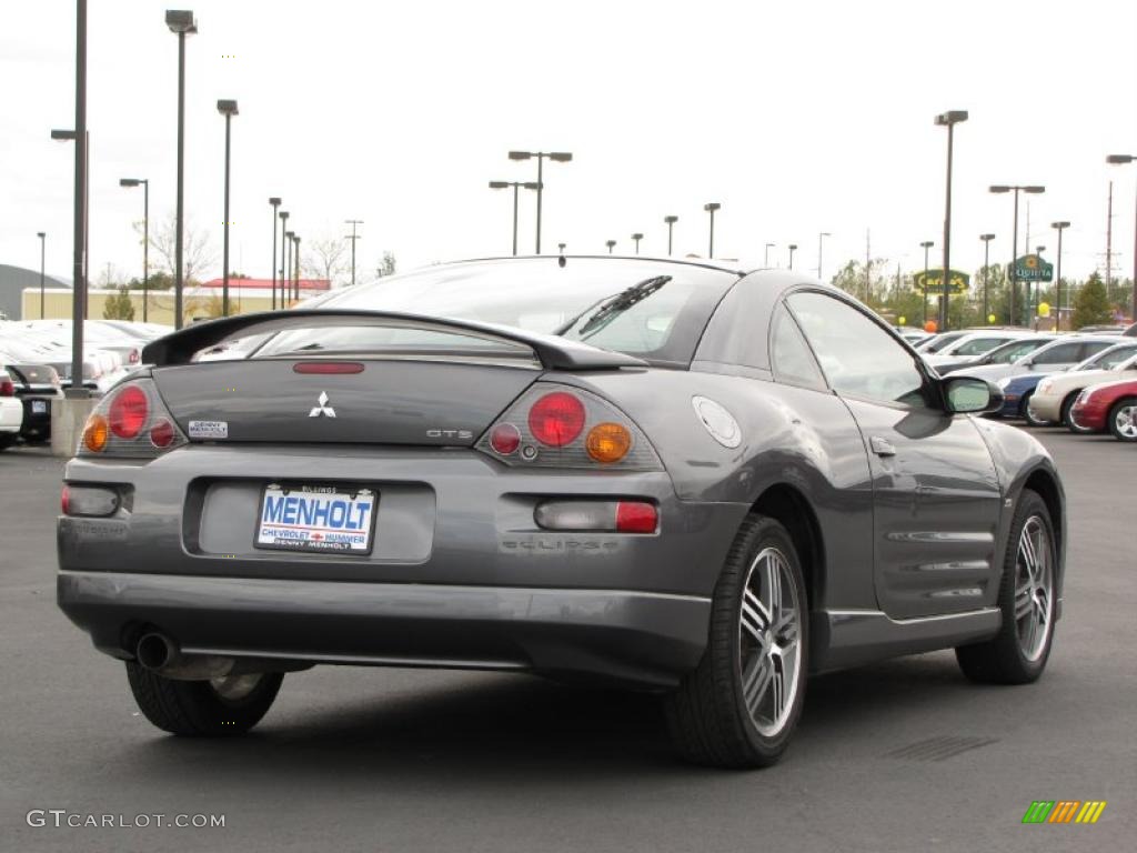 2003 Eclipse GTS Coupe - Titanium Pearl / Midnight photo #13