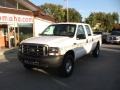 2004 Oxford White Ford F250 Super Duty XL Crew Cab 4x4  photo #3