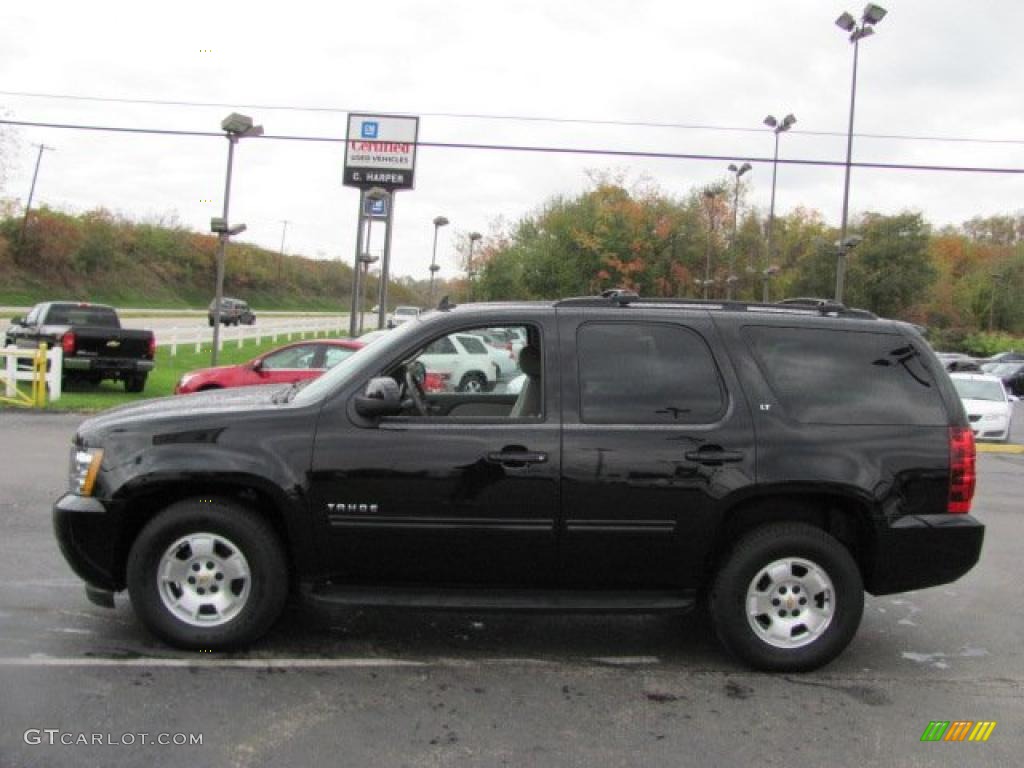 2010 Tahoe LT 4x4 - Black / Light Titanium/Dark Titanium photo #5