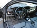 Grey 2008 BMW 5 Series 535i Sedan Dashboard