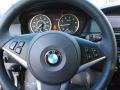 Grey 2008 BMW 5 Series 535i Sedan Steering Wheel