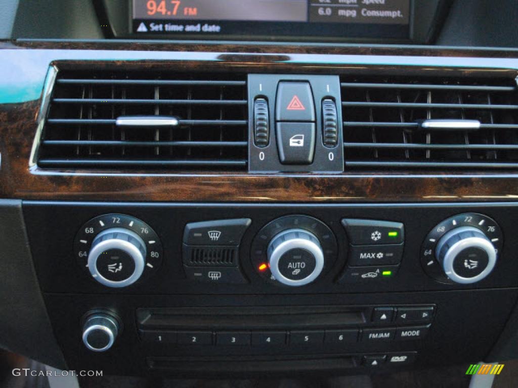 2008 BMW 5 Series 535i Sedan Controls Photo #38264619