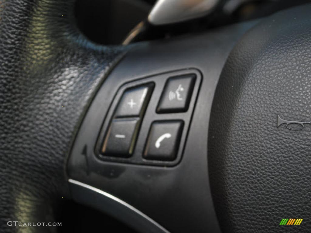 2008 3 Series 328i Coupe - Jet Black / Black photo #19