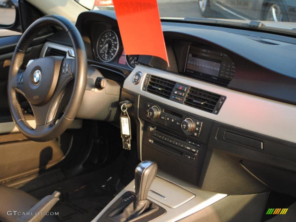 2007 3 Series 335i Coupe - Titanium Silver Metallic / Black photo #5
