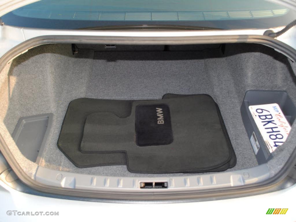 2007 3 Series 335i Coupe - Titanium Silver Metallic / Black photo #9