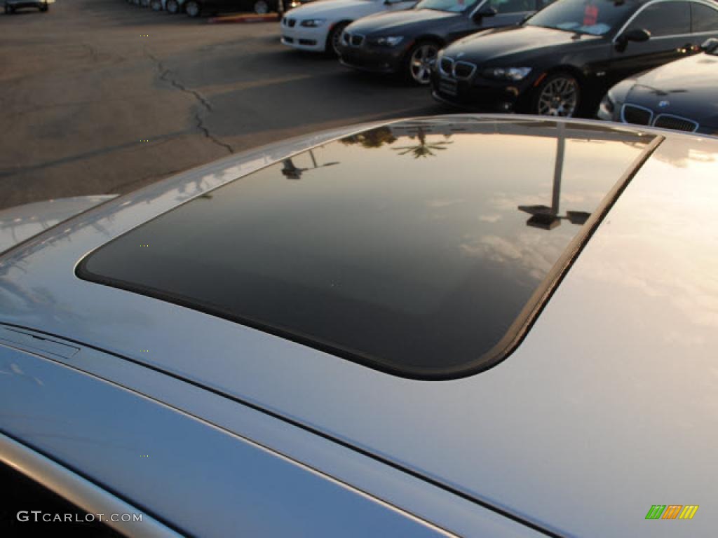 2007 3 Series 335i Coupe - Titanium Silver Metallic / Black photo #12