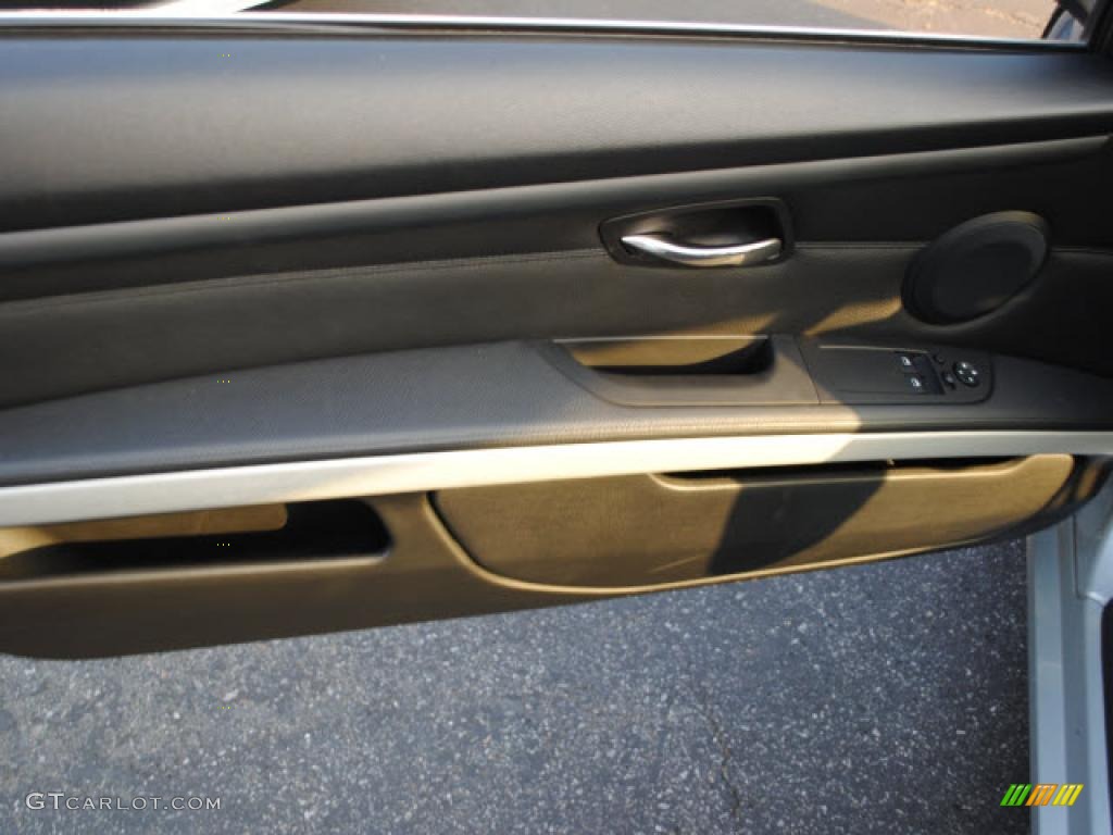 2007 3 Series 335i Coupe - Titanium Silver Metallic / Black photo #15