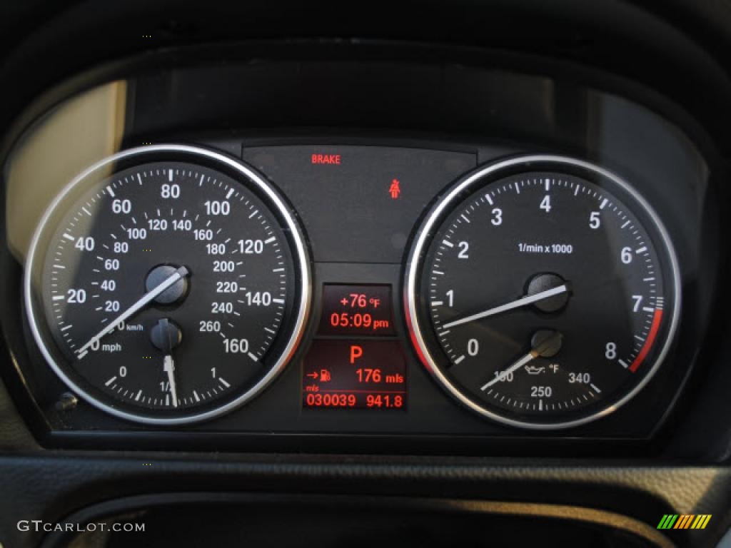 2007 3 Series 335i Coupe - Titanium Silver Metallic / Black photo #17