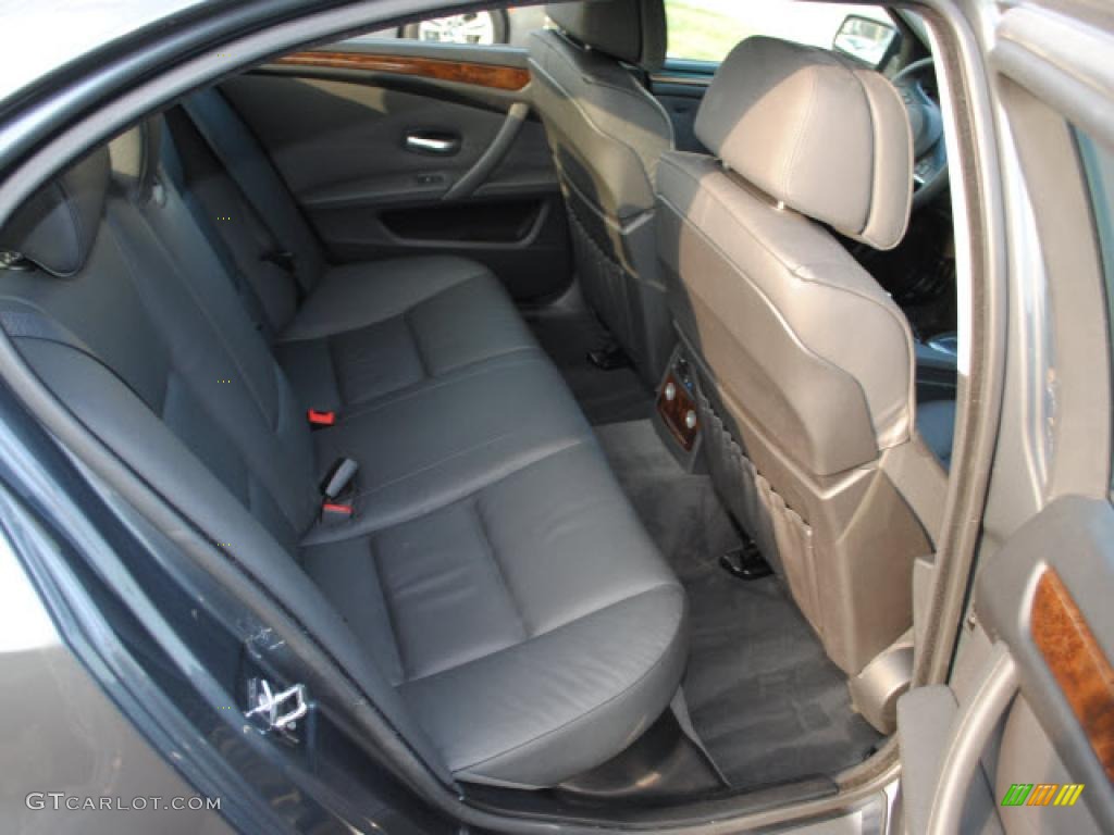 Black Interior 2009 BMW 5 Series 528i Sedan Photo #38267295