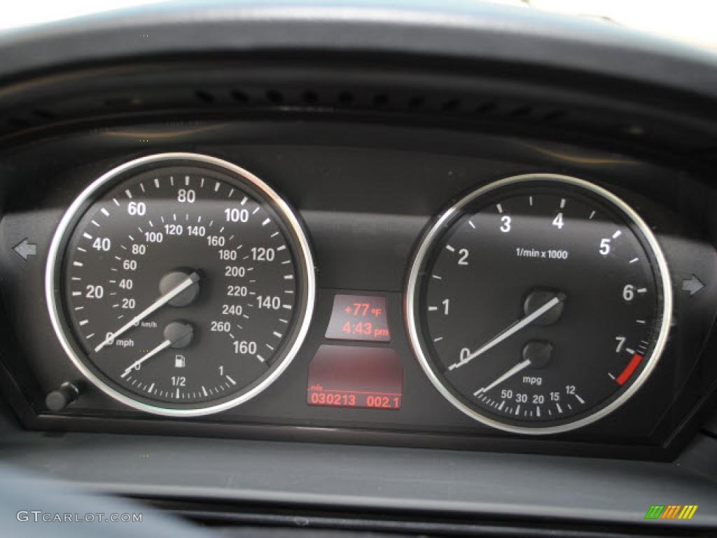 2009 BMW 5 Series 528i Sedan Gauges Photos