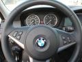 Black 2009 BMW 5 Series 528i Sedan Steering Wheel