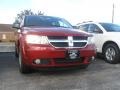 2010 Inferno Red Crystal Pearl Coat Dodge Journey SE  photo #2
