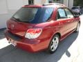 2007 Garnet Red Pearl Subaru Impreza 2.5i Wagon  photo #3