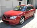 2007 Garnet Red Pearl Subaru Impreza 2.5i Wagon  photo #7