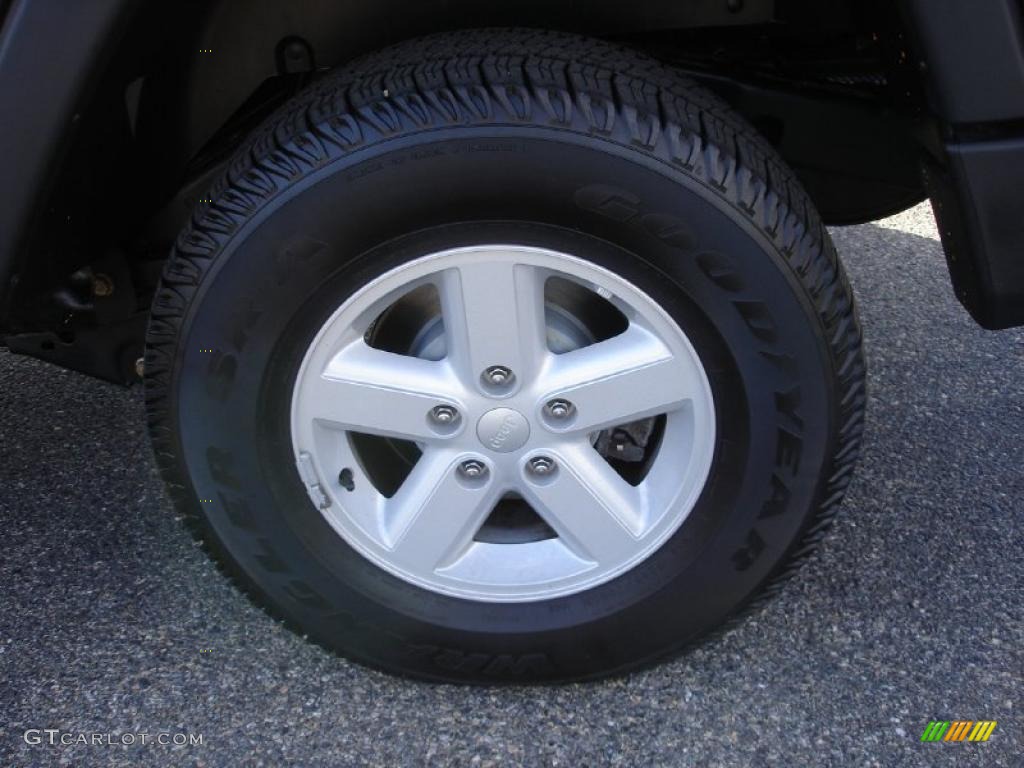 2007 Jeep Wrangler Unlimited X 4x4 Wheel Photo #38271964