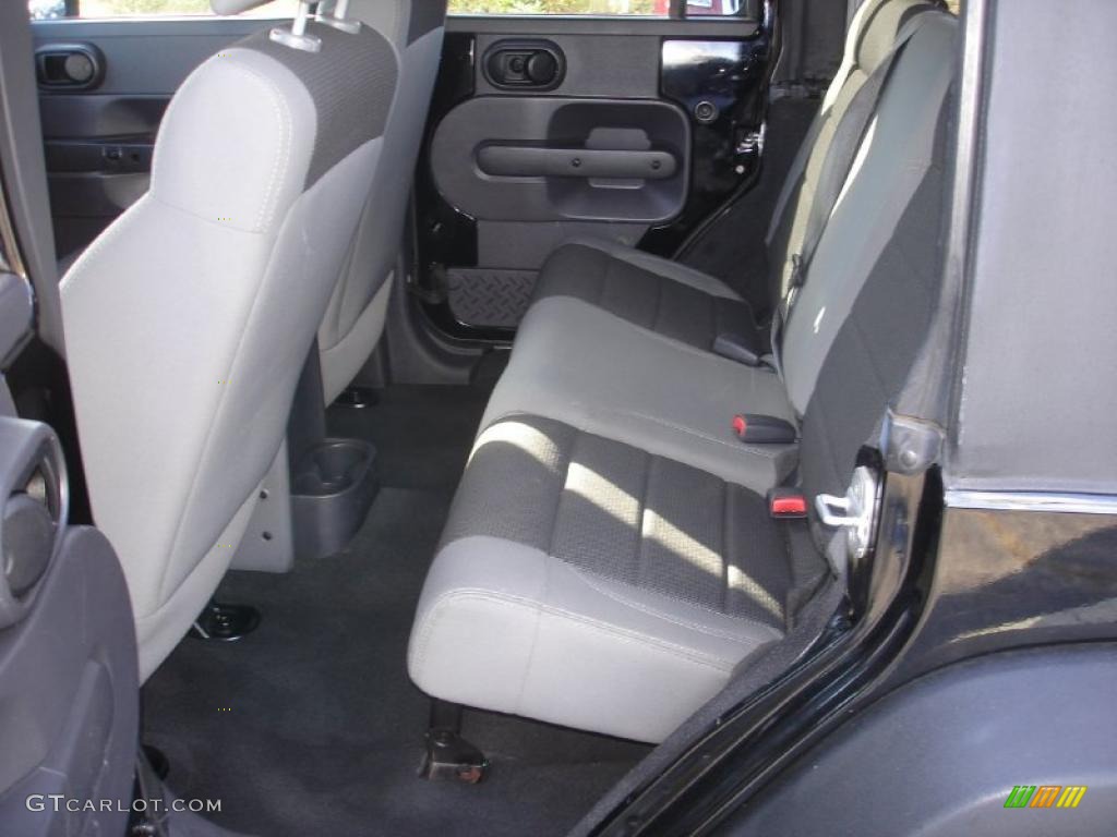 Dark Slate Gray/Medium Slate Gray Interior 2007 Jeep Wrangler Unlimited X 4x4 Photo #38271988