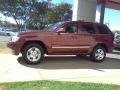 2007 Red Rock Crystal Pearl Jeep Grand Cherokee Overland  photo #19