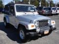 2005 Bright Silver Metallic Jeep Wrangler Unlimited 4x4  photo #3