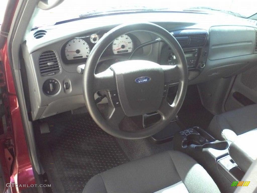 2008 Ford Ranger Sport SuperCab Medium Dark Flint Dashboard Photo #38273144
