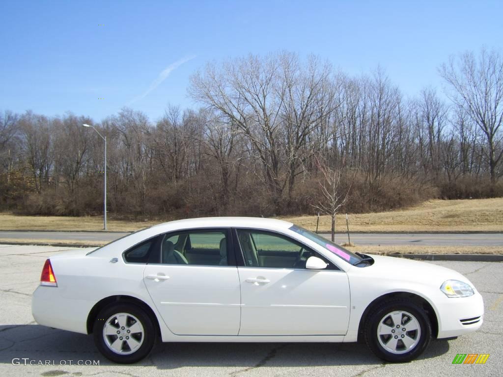 2008 Impala LT - White / Neutral Beige photo #1