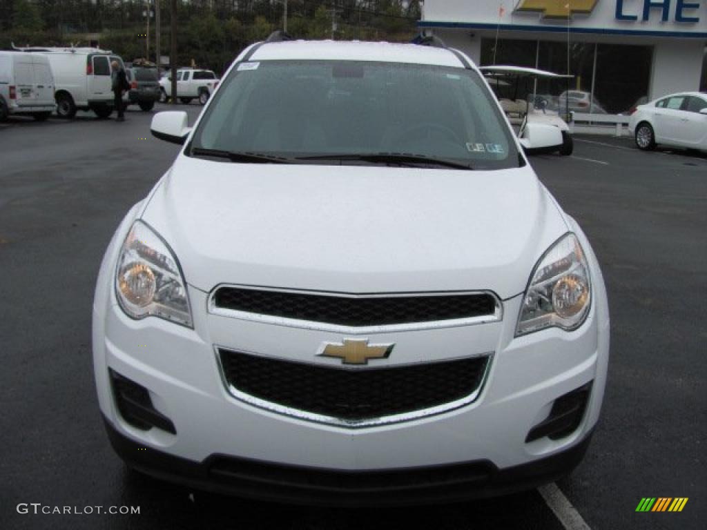 2010 Equinox LT AWD - Summit White / Jet Black/Light Titanium photo #4