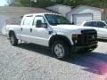 2008 Oxford White Ford F350 Super Duty XL Crew Cab  photo #1