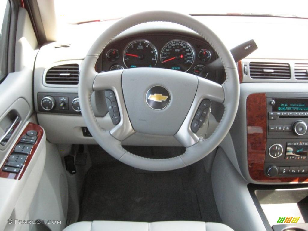 2011 Chevrolet Avalanche LT 4x4 Dark Titanium/Light Titanium Steering Wheel Photo #38277344