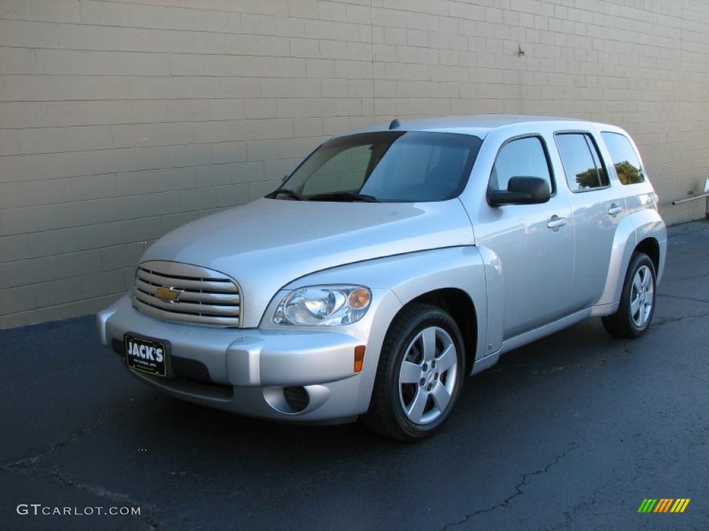 2009 HHR LS - Silver Ice Metallic / Ebony photo #2