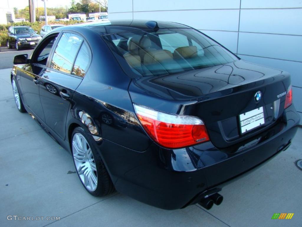 Carbon Black Metallic 2008 BMW 5 Series 550i Sedan Exterior Photo #38277560
