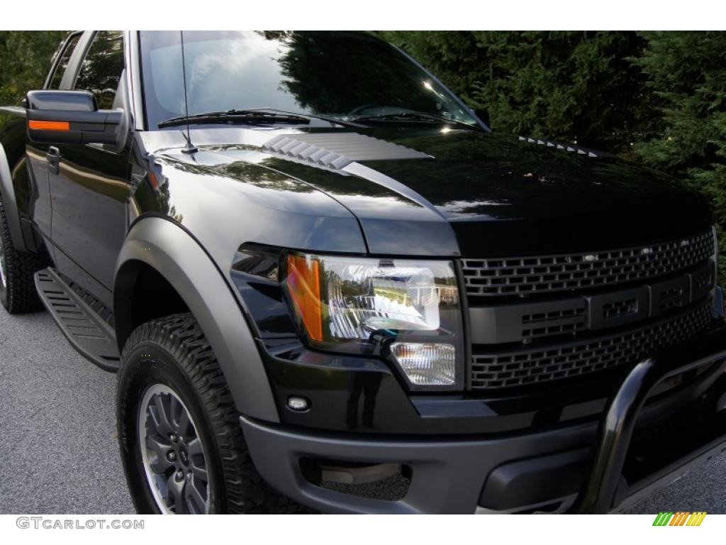 2010 F150 SVT Raptor SuperCab 4x4 - Tuxedo Black / Raptor Black photo #1