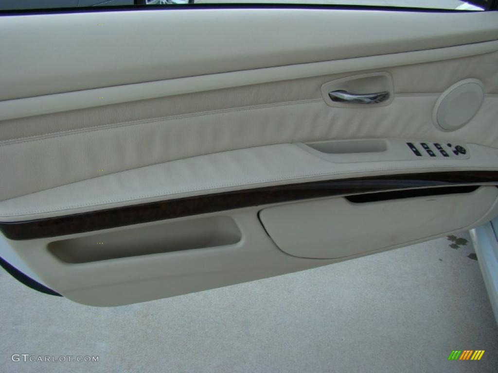 2008 3 Series 335i Convertible - Alpine White / Cream Beige photo #8