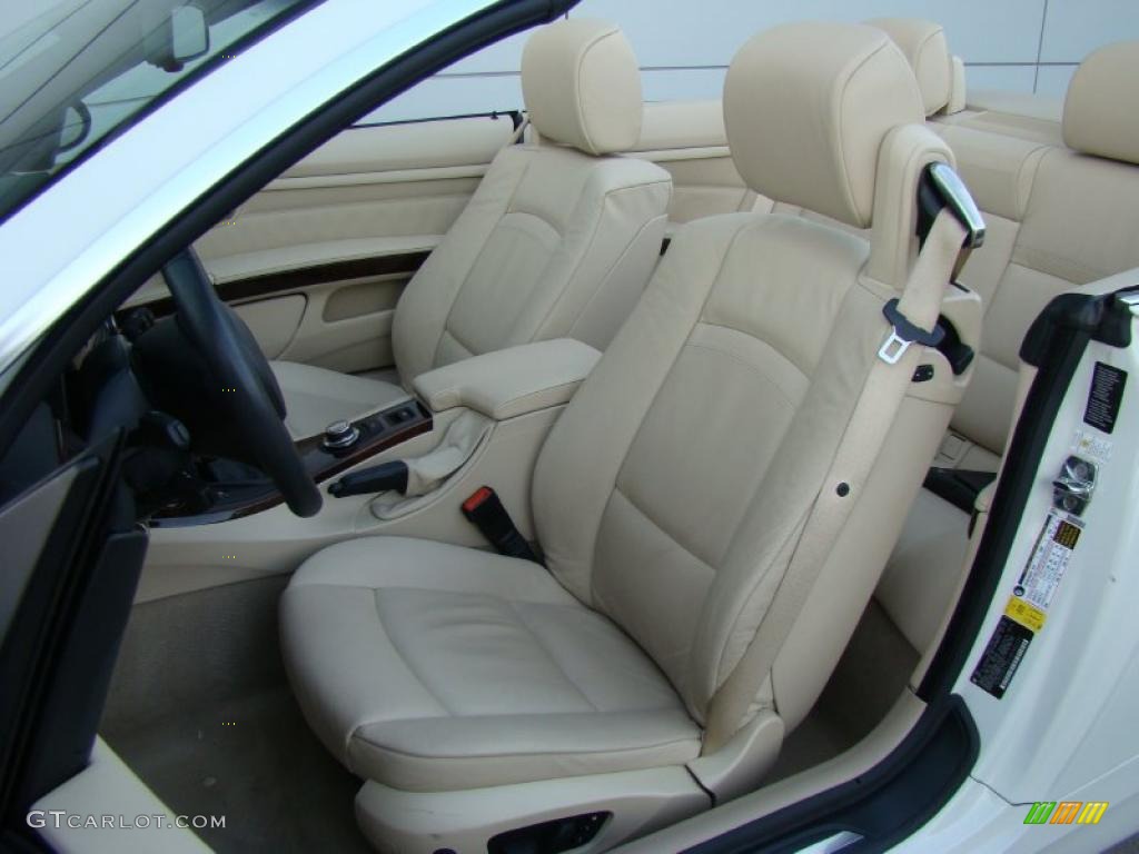 2008 3 Series 335i Convertible - Alpine White / Cream Beige photo #9