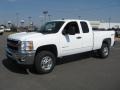 2011 Summit White Chevrolet Silverado 2500HD LT Extended Cab 4x4  photo #1