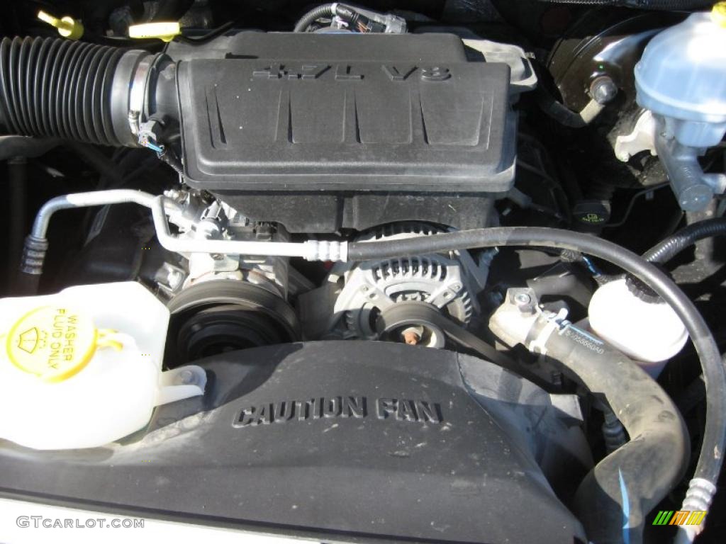 2008 Dodge Ram 1500 ST Regular Cab 4x4 4.7 Liter SOHC 16-Valve Flex Fuel Magnum V8 Engine Photo #38279416
