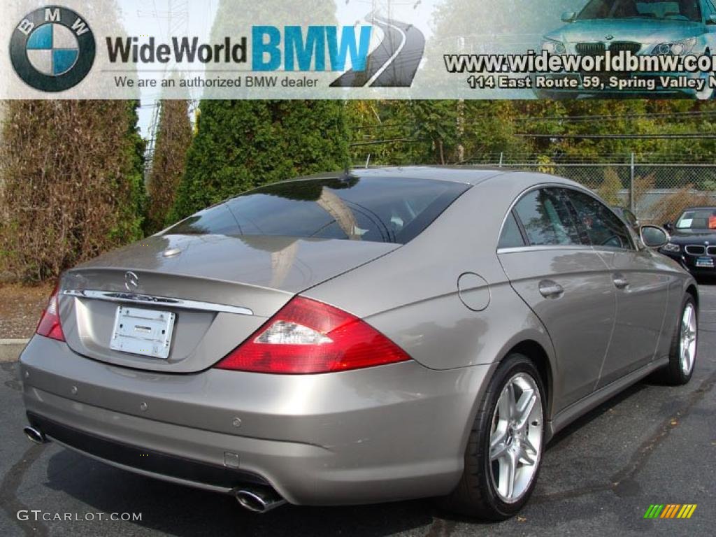 2006 CLS 500 - Pewter Metallic / Black photo #4