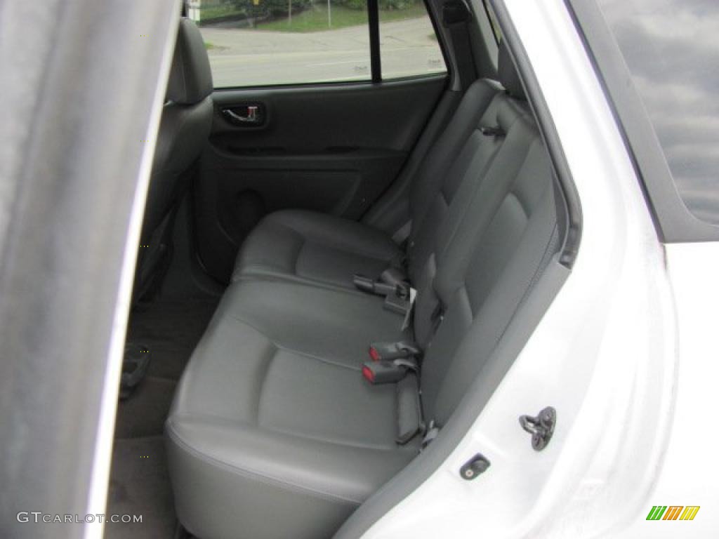 2004 Santa Fe LX 4WD - Nordic White / Gray photo #12