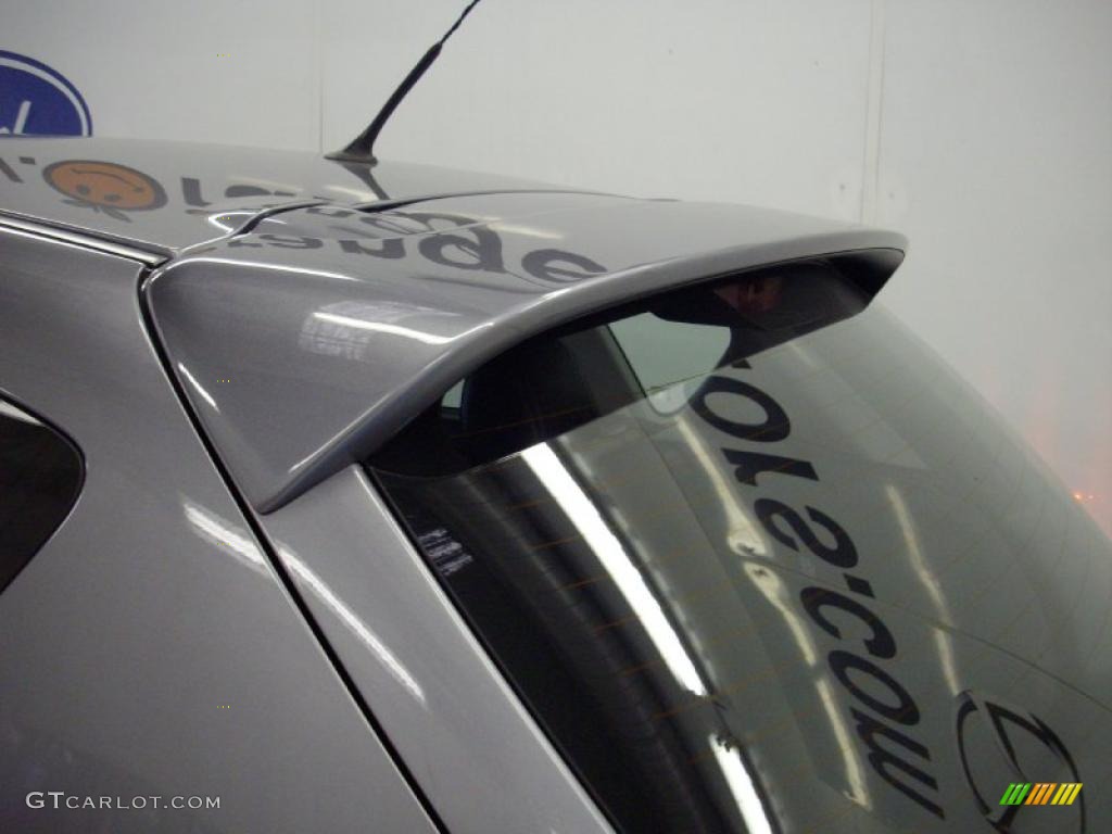 2006 MAZDA3 s Grand Touring Hatchback - Titanium Gray Metallic / Black photo #12