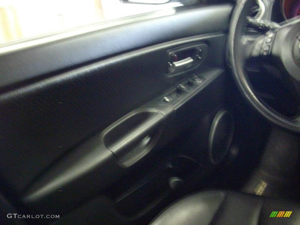 2006 MAZDA3 s Grand Touring Hatchback - Titanium Gray Metallic / Black photo #27