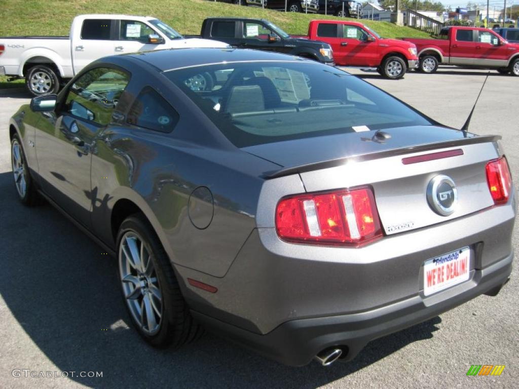 2011 Mustang GT Premium Coupe - Sterling Gray Metallic / Charcoal Black photo #8