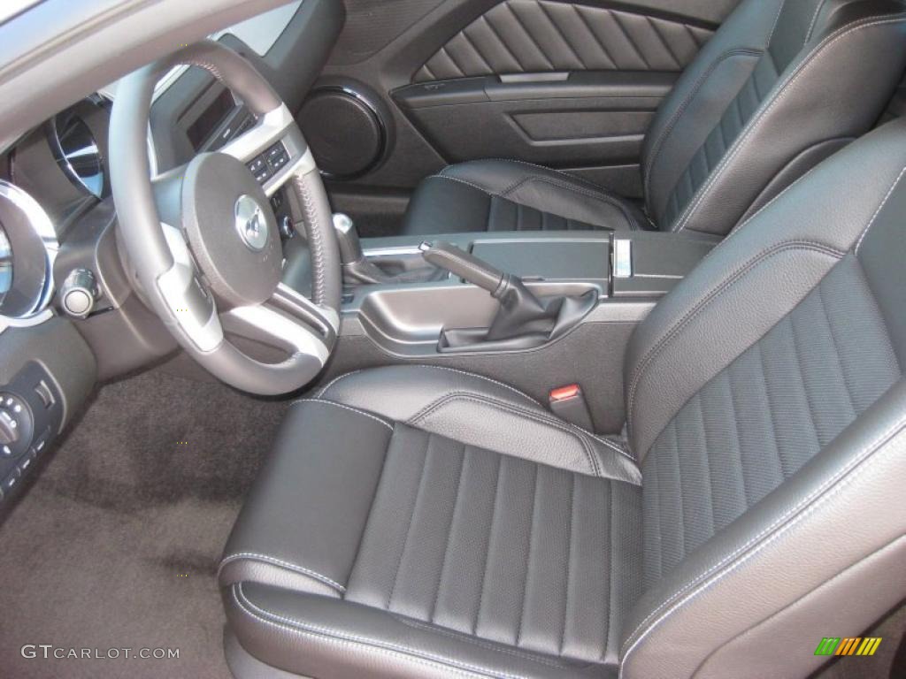2011 Mustang GT Premium Coupe - Sterling Gray Metallic / Charcoal Black photo #12