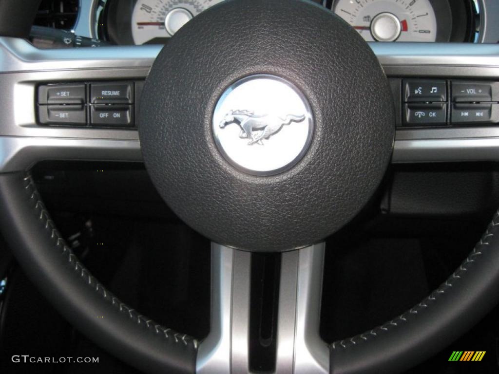 2011 Mustang GT Premium Coupe - Sterling Gray Metallic / Charcoal Black photo #22