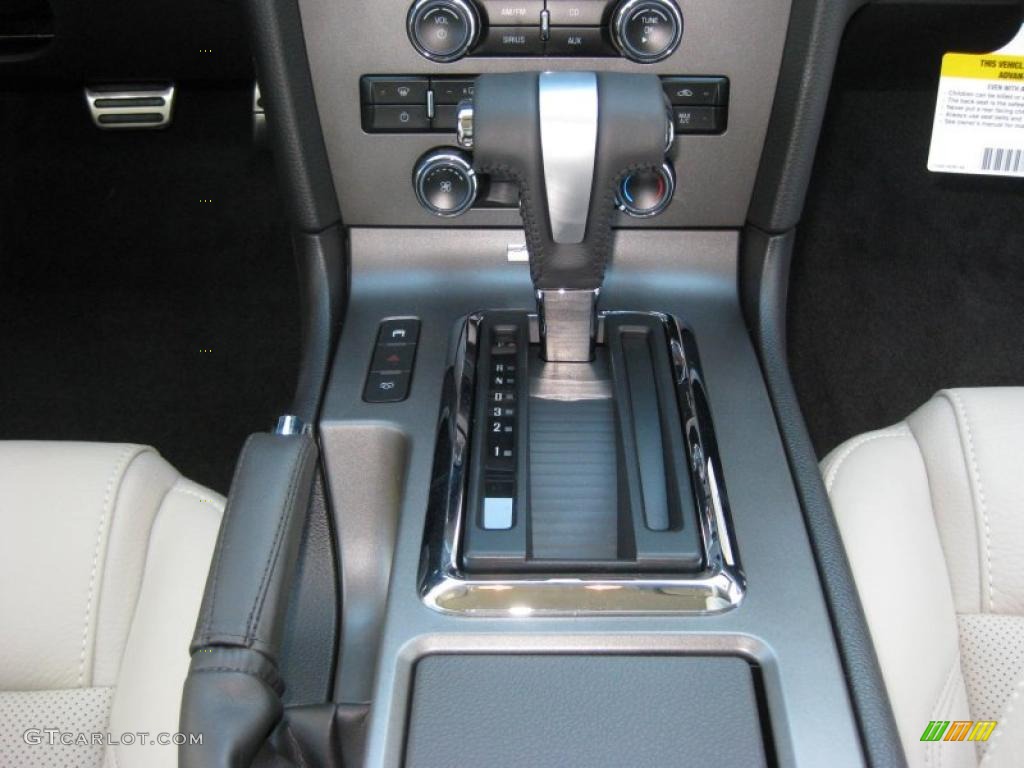 2011 Mustang V6 Premium Coupe - Kona Blue Metallic / Stone photo #21