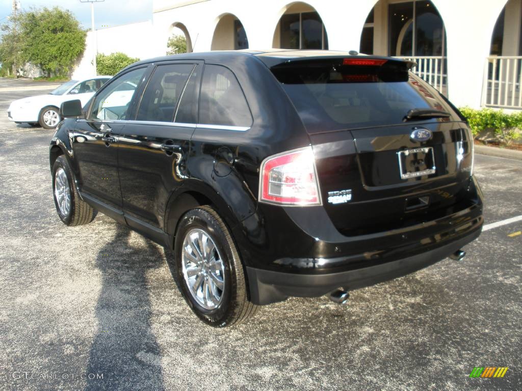 2008 Edge Limited - Black / Medium Light Stone photo #10