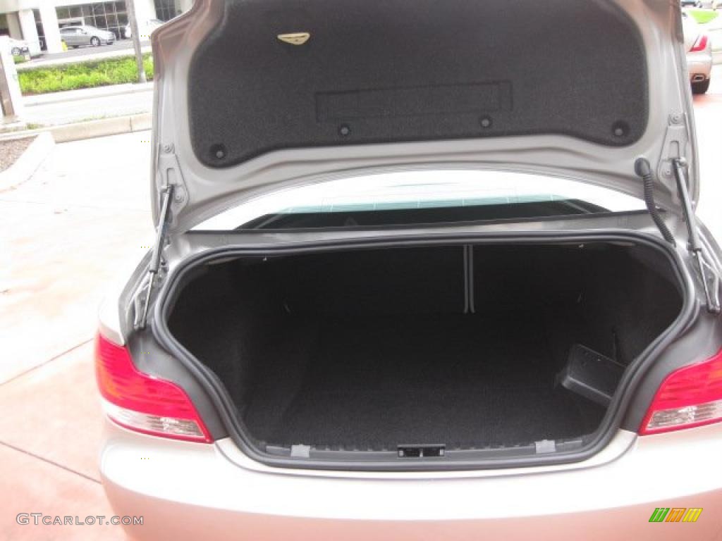 2008 BMW 1 Series 128i Coupe Trunk Photo #38281813