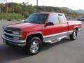 1995 Victory Red Chevrolet C/K K1500 Extended Cab 4x4  photo #2