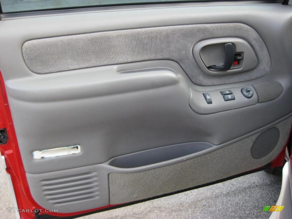 Gray Interior 1995 Chevrolet C/K K1500 Extended Cab 4x4 Photo #38282448