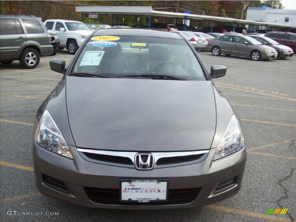 2007 Accord EX Sedan - Carbon Bronze Pearl / Ivory photo #3