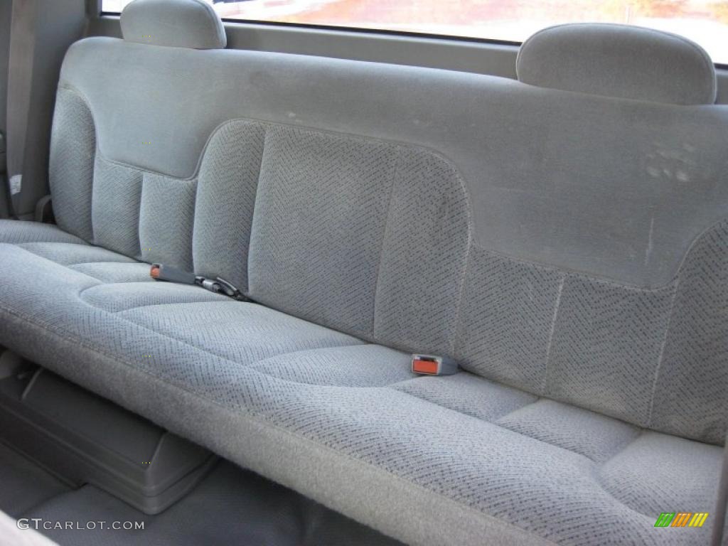 Gray Interior 1995 Chevrolet C/K K1500 Extended Cab 4x4 Photo #38282457
